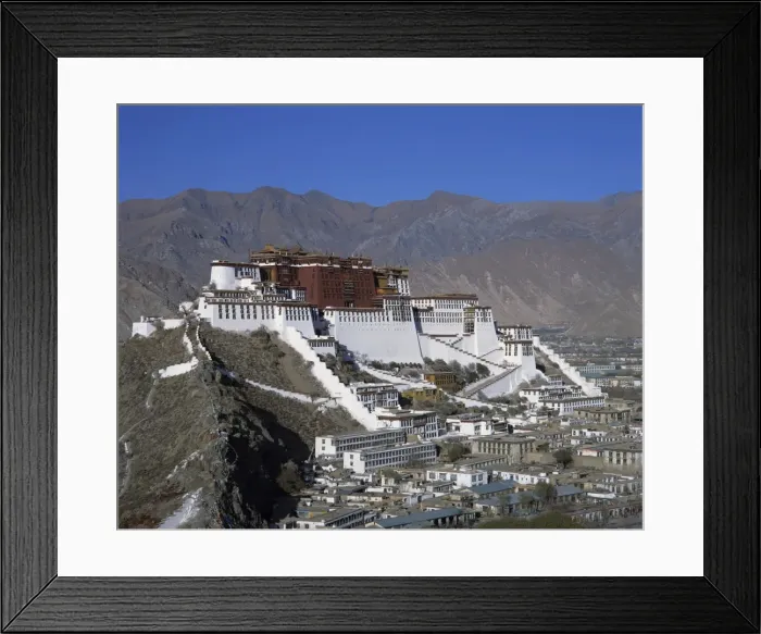 Framed Print : Potala Palace, UNESCO World Heritage Site, Lhasa, Tibet, China, Asia Framed Print : Potala Palace, UNESCO World Heritage Site, Lhasa, Tibet, China, Asia