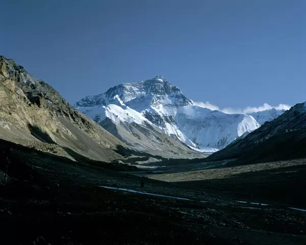 North Face, Mount Everest, 8848m, Himalayas, Tibet, China, Asia