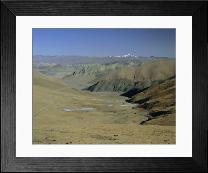 Framed Print : Approach to Mount Everest, Tingri, Tibet, China, Asia Framed Print : Approach to Mount Everest, Tingri, Tibet, China, Asia