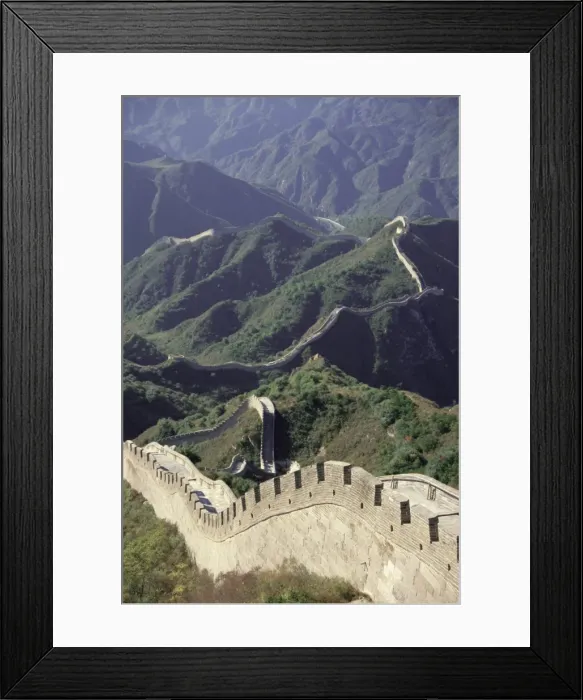 Framed Print : The Great Wall of China, China, Asia Framed Print : The Great Wall of China, China, Asia