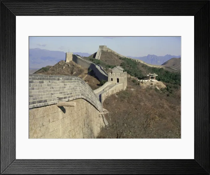 Framed Print : The Great Wall, Beijing, China, Asia Framed Print : The Great Wall, Beijing, China, Asia