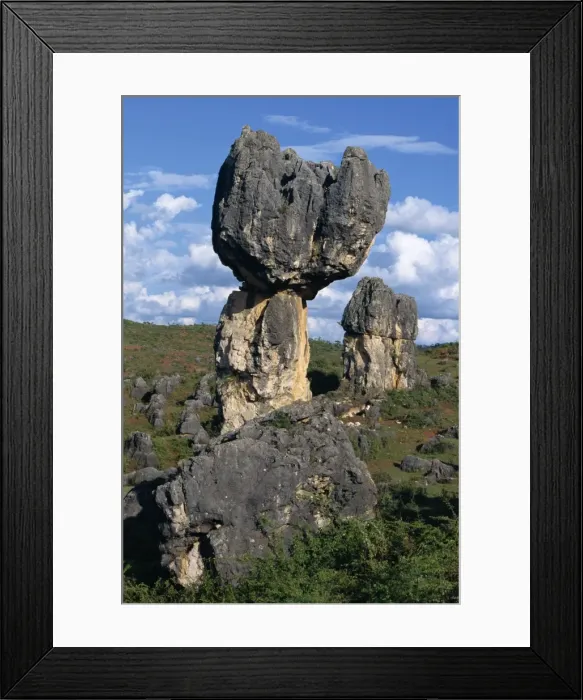 Framed Print : Limestone pinnacles in Shilin, Stone Forest, in Lunan, Yunnan Province, China, Asia Framed Print : Limestone pinnacles in Shilin, Stone Forest, in Lunan, Yunnan Province, China, Asia