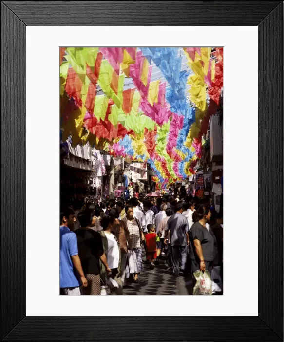 Framed Print : Dazhalan Jie market, Beijing, China, Asia Framed Print : Dazhalan Jie market, Beijing, China, Asia