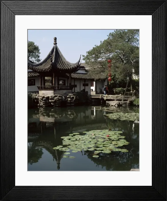 Framed Print : Wangshi Garden, Suzhou, China, Asia Framed Print : Wangshi Garden, Suzhou, China, Asia