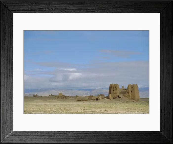 Framed Print : Monastery ruins between Xegar and Nyalam, Tibet, China, Asia Framed Print : Monastery ruins between Xegar and Nyalam, Tibet, China, Asia
