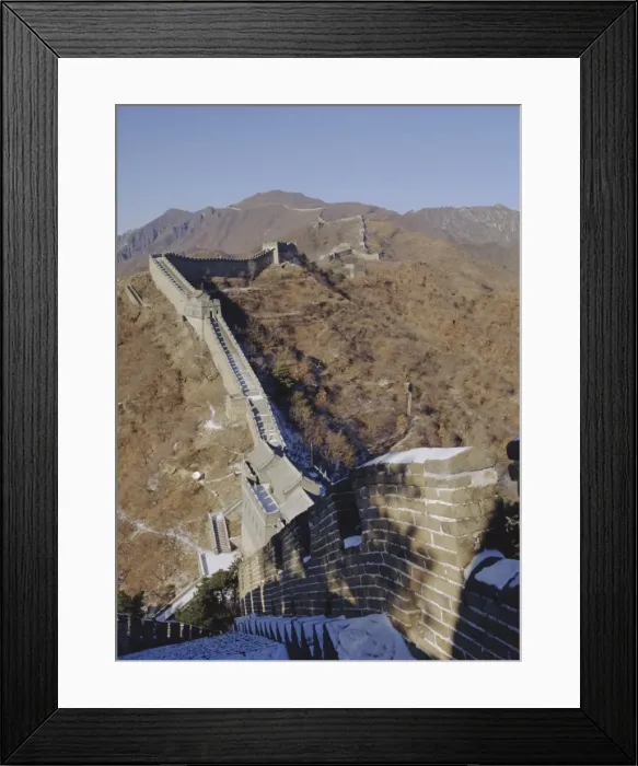 Framed Print : The Great Wall of China, Mutianyu, China Framed Print : The Great Wall of China, Mutianyu, China