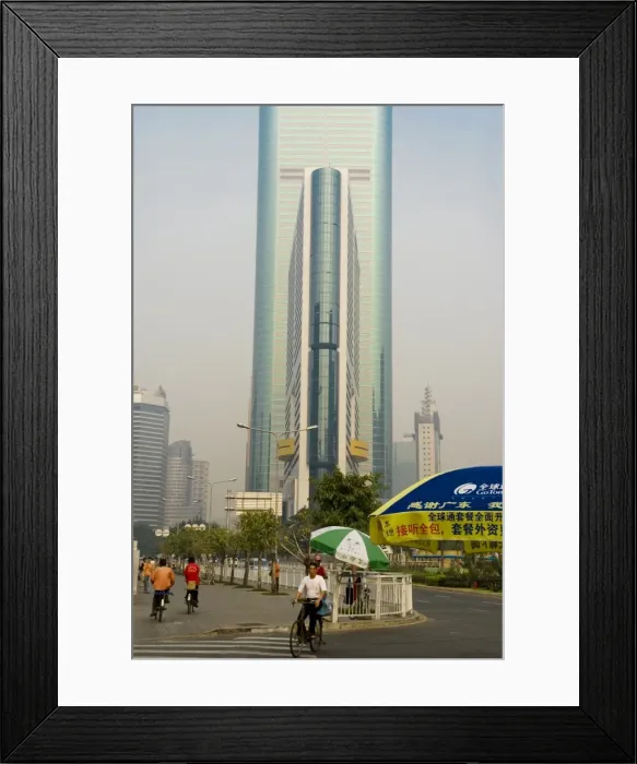 Framed Print : SEZ building, Shenzhen Special Economic Zone, Guangdong, China, Asia Framed Print : SEZ building, Shenzhen Special Economic Zone, Guangdong, China, Asia