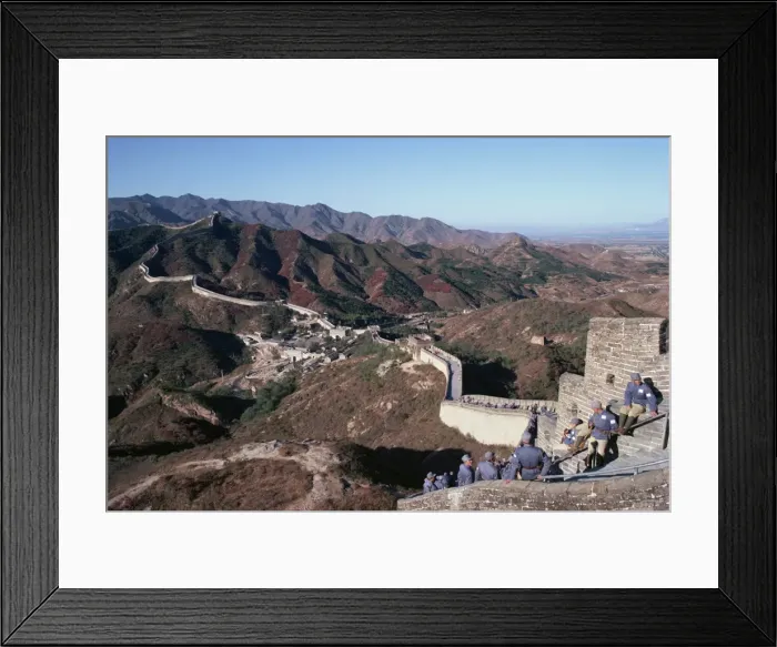 Framed Print : The Great Wall of China, UNESCO World Heritage Site, China, Asia Framed Print : The Great Wall of China, UNESCO World Heritage Site, China, Asia