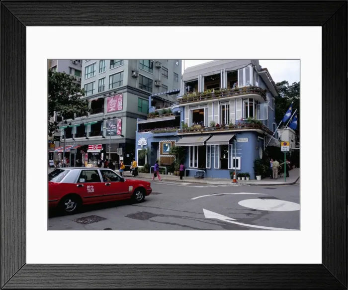 Framed Print : Stanley, popular seaside town, Hong Kong Island, Hong Kong, China, Asia Framed Print : Stanley, popular seaside town, Hong Kong Island, Hong Kong, China, Asia