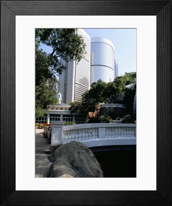 Framed Print : Hong Kong Park, Central, Hong Kong Island, Hong Kong, China, Asia Framed Print : Hong Kong Park, Central, Hong Kong Island, Hong Kong, China, Asia