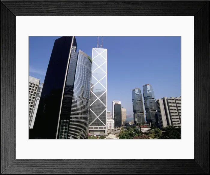 Framed Print : Bank of China Building in centre, Central, Hong Kong Island, Hong Kong, China, Asia Framed Print : Bank of China Building in centre, Central, Hong Kong Island, Hong Kong, China, Asia