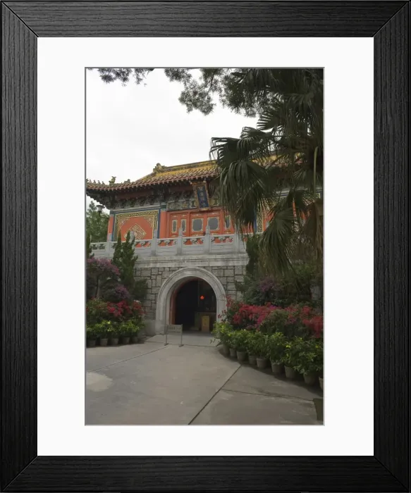 Framed Print : Po Lin Monastery, Lantau Island, Hong Kong, China, Asia Framed Print : Po Lin Monastery, Lantau Island, Hong Kong, China, Asia
