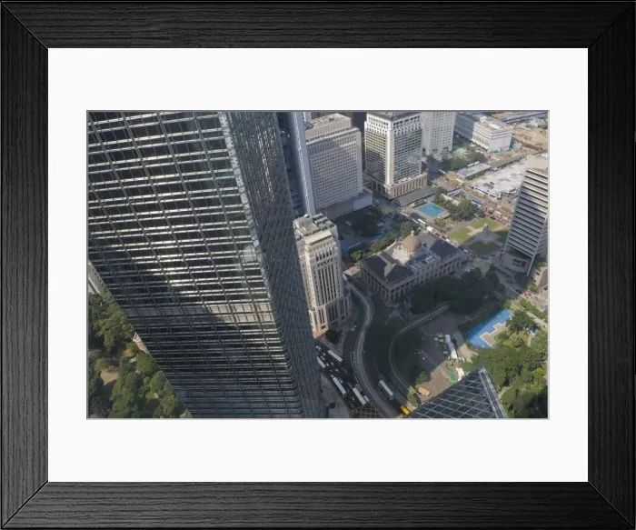 Framed Print : Looking down on the Cheung Kong Centre and Statue Square, Central, Hong Kong, China, Asia Framed Print : Looking down on the Cheung Kong Centre and Statue Square, Central, Hong Kong, China, Asia