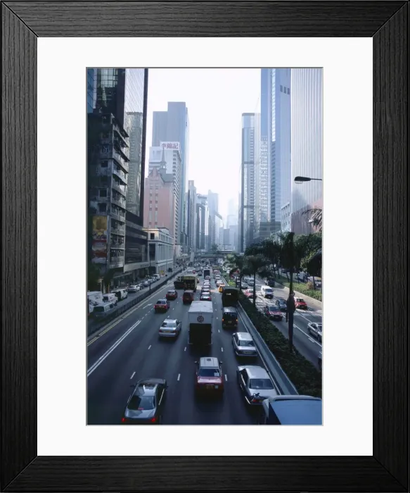 Framed Print : Connaught Road, Central, Hong Kong Island, Hong Kong, China, Asia Framed Print : Connaught Road, Central, Hong Kong Island, Hong Kong, China, Asia