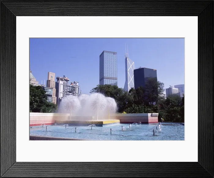 Framed Print : Central from Hong Kong Park, Hong Kong Island, Hong Kong, China, Asia Framed Print : Central from Hong Kong Park, Hong Kong Island, Hong Kong, China, Asia