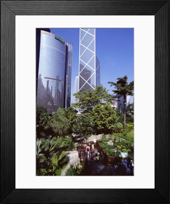 Framed Print : Hong Kong Park, Central, Hong Kong Island, Hong Kong, China, Asia Framed Print : Hong Kong Park, Central, Hong Kong Island, Hong Kong, China, Asia