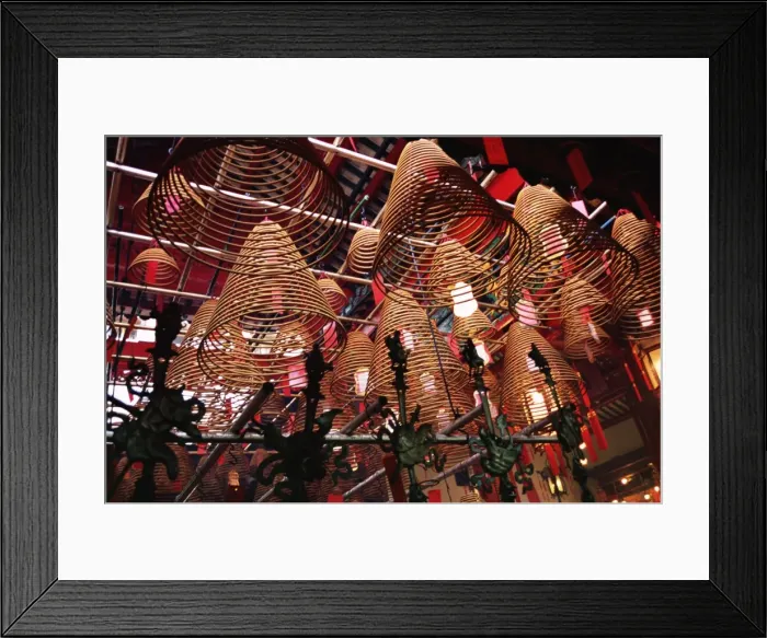 Framed Print : Incense coils, Man Mo Temple, Hong Kong Island, Hong Kong, China, Asia Framed Print : Incense coils, Man Mo Temple, Hong Kong Island, Hong Kong, China, Asia