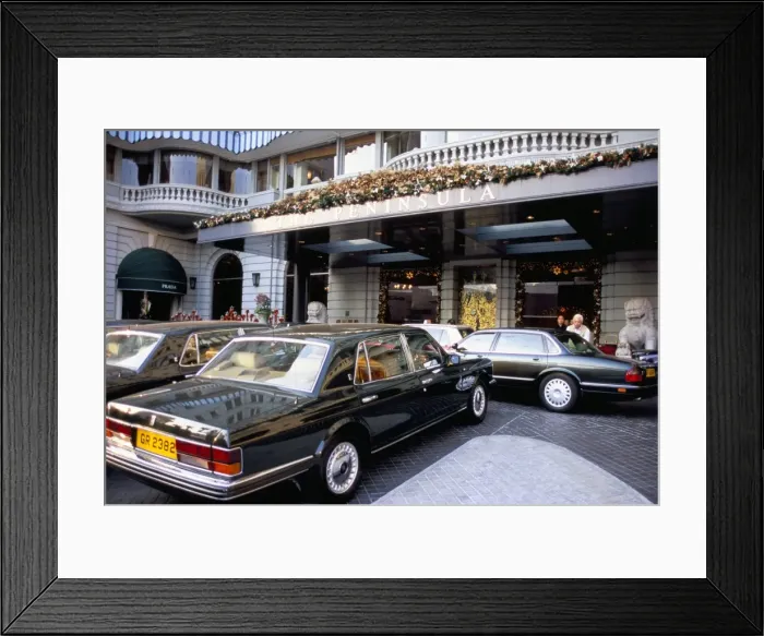Framed Print : The Peninsula Hotel, Tsim Sha Tsui, Kowloon, Hong Kong, China, Asia Framed Print : The Peninsula Hotel, Tsim Sha Tsui, Kowloon, Hong Kong, China, Asia