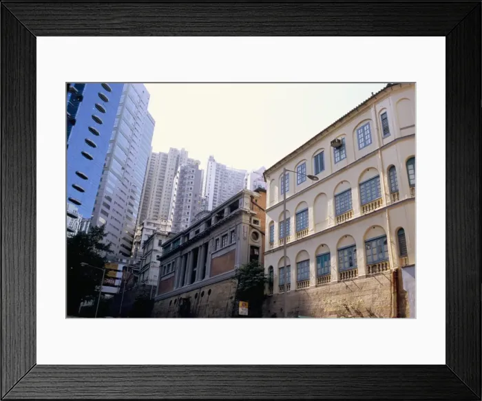 Framed Print : Hollywood Road Police Station (colonial), Hong Kong Island, Hong Kong, China, Asia Framed Print : Hollywood Road Police Station (colonial), Hong Kong Island, Hong Kong, China, Asia