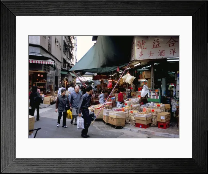 Framed Print : Dried seafood shop, Des Voeux Road West, Sheung Wan, Hong Kong Island, Hong Kong Framed Print : Dried seafood shop, Des Voeux Road West, Sheung Wan, Hong Kong Island, Hong Kong
