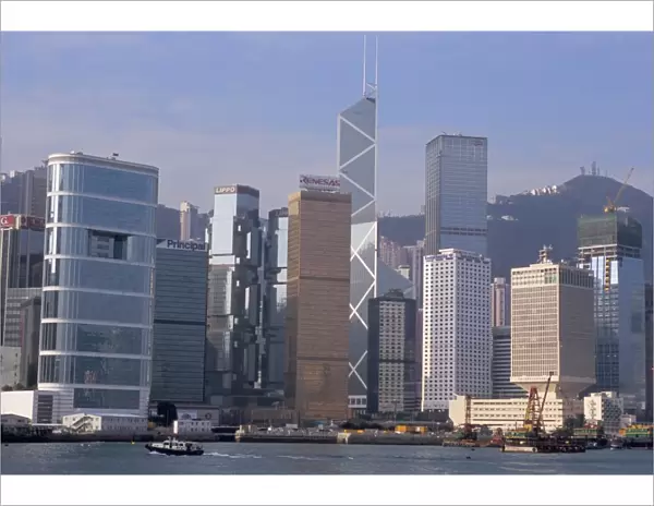 City skyline, Central, Hong Kong Island, Hong Kong, China, Asia