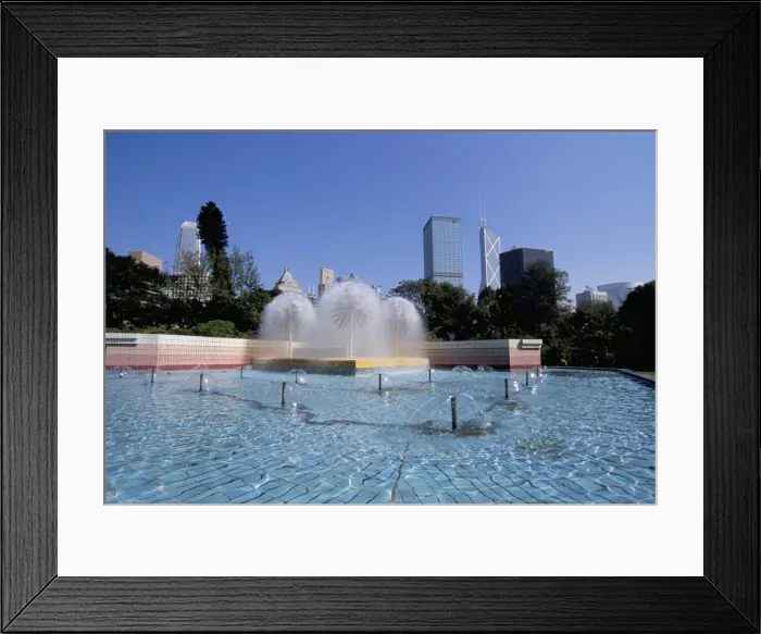 Framed Print : Hong Kong Park, Hong Kong Island, Hong Kong, China, Asia Framed Print : Hong Kong Park, Hong Kong Island, Hong Kong, China, Asia