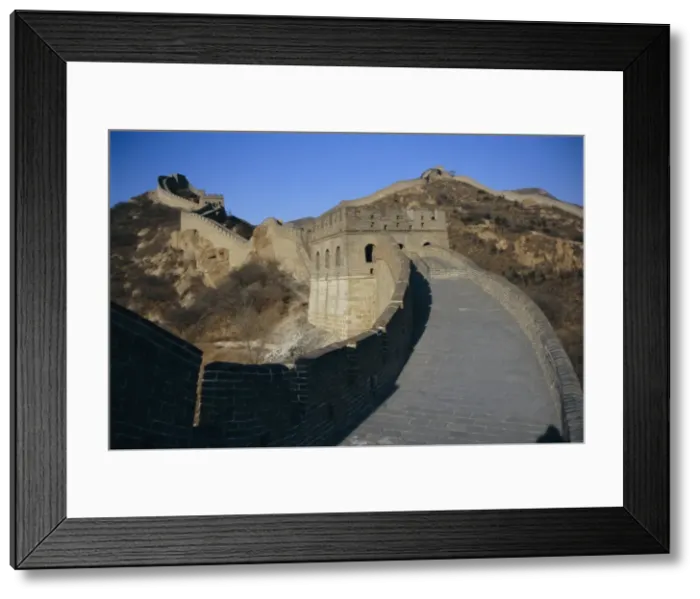 Framed Print : The Great Wall of China, UNESCO World Heritage Site, Beijing, China, Asia Framed Print : The Great Wall of China, UNESCO World Heritage Site, Beijing, China, Asia