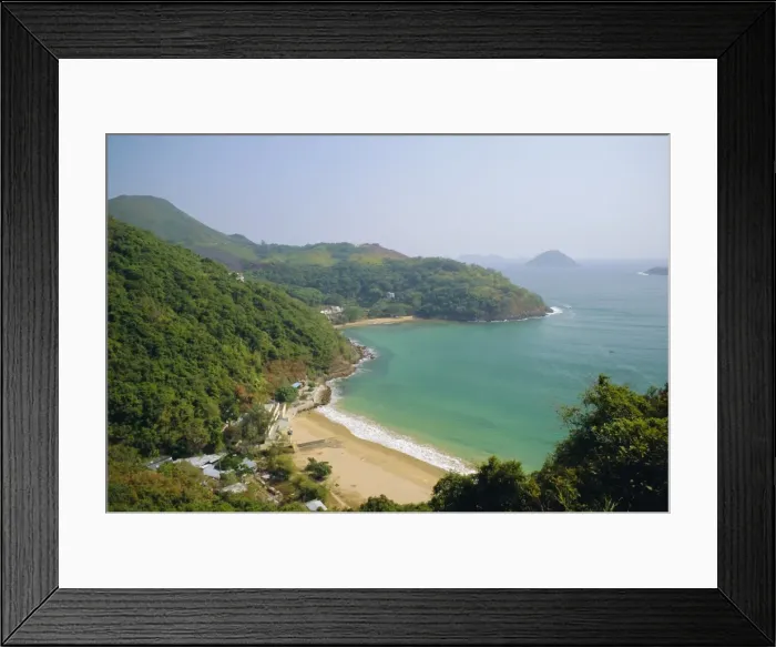 Framed Print : Clearwater Bay, New Territories coastline, Hong Kong, China Framed Print : Clearwater Bay, New Territories coastline, Hong Kong, China
