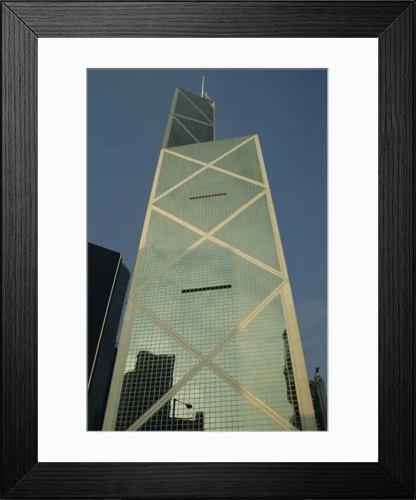 Framed Print : The Bank of China Building, Central, Hong Kong, China, Asia Framed Print : The Bank of China Building, Central, Hong Kong, China, Asia