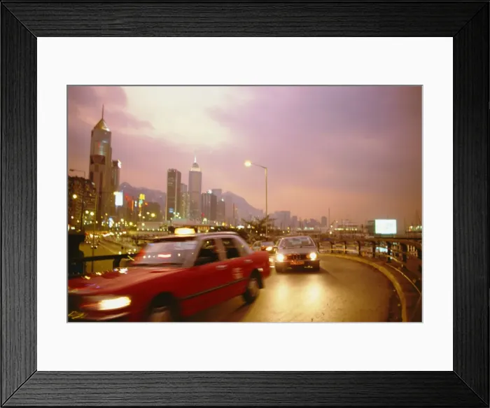 Framed Print : Causeway Bay, Hong Kong, China Framed Print : Causeway Bay, Hong Kong, China