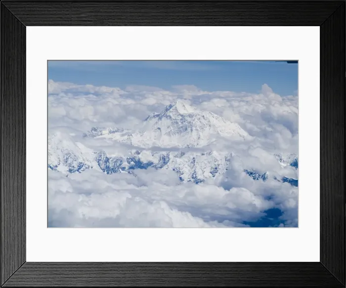 Framed Print : Mount Everest, Himalayas, border Nepal and Tibet, China, Asia Framed Print : Mount Everest, Himalayas, border Nepal and Tibet, China, Asia