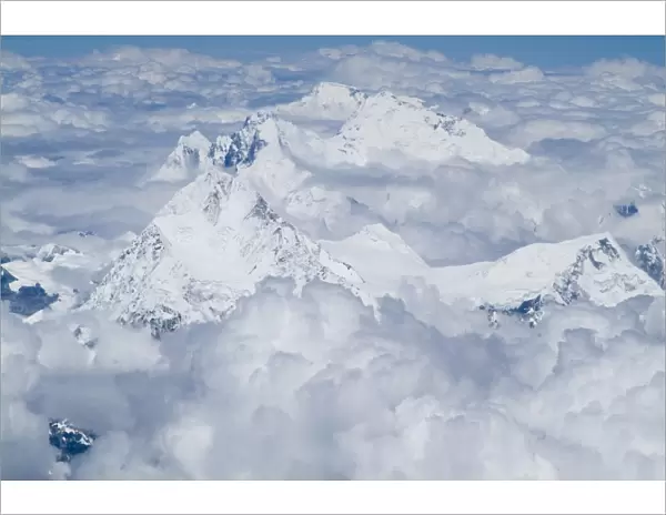 Mount Everest, Himalayas, border Nepal and Tibet, China, Asia