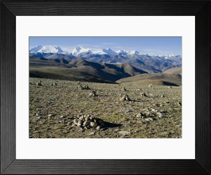 Framed Print : Himalaya range, Tibet, China, Asia Framed Print : Himalaya range, Tibet, China, Asia