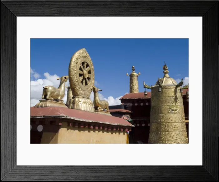 Framed Print : Jokhang Temple, the most revered religious structure in Tibet, Lhasa, Tibet, China, Asia Framed Print : Jokhang Temple, the most revered religious structure in Tibet, Lhasa, Tibet, China, Asia