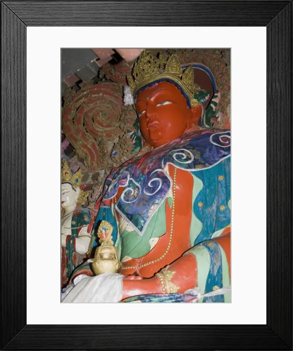 Framed Print : Sculpture, Kumbum, Gyantse, Tibet, China, Asia Framed Print : Sculpture, Kumbum, Gyantse, Tibet, China, Asia