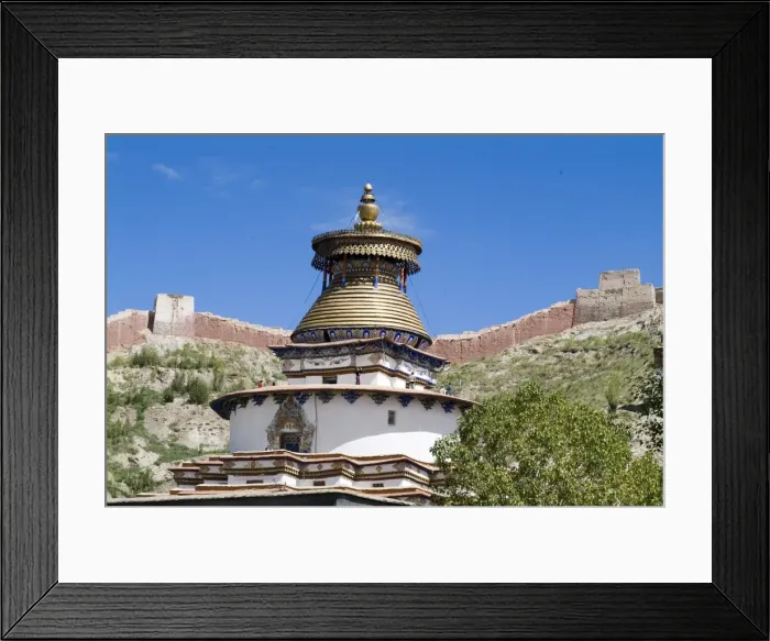 Framed Print : Kumbum, Gyantse, Tibet, China, Asia Framed Print : Kumbum, Gyantse, Tibet, China, Asia