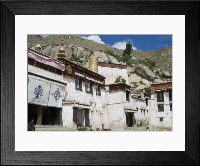 Framed Print : Sera Monastery, Tibet, China, Asia Framed Print : Sera Monastery, Tibet, China, Asia