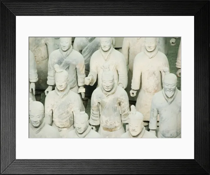 Framed Print : Pit 1, Mausoleum of the first Qin Emperor housed in The Museum of the Terracotta Warriors opened in 1979 near Xian City, Shaanxi Province Framed Print : Pit 1, Mausoleum of the first Qin Emperor housed in The Museum of the Terracotta Warriors opened in 1979 near Xian City, Shaanxi Province