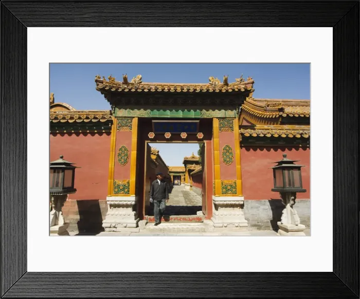 Framed Print : A decorated palace entrance inside Zijin Cheng The Forbidden City Palace Museum Framed Print : A decorated palace entrance inside Zijin Cheng The Forbidden City Palace Museum