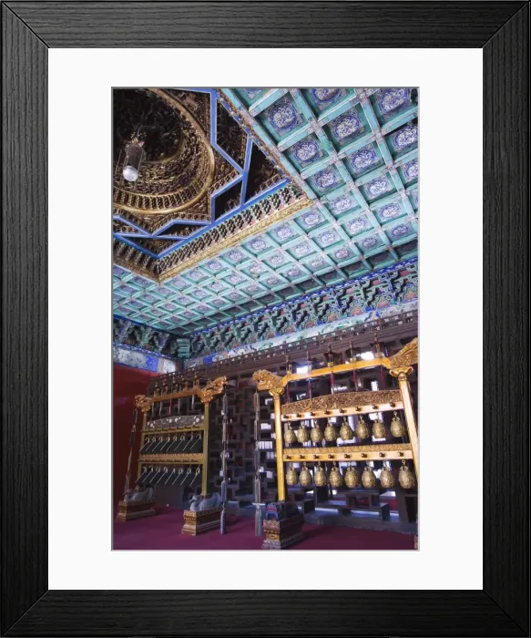 Framed Print : A bell room in the Palace of Peace and Longevity at Zijin Cheng The Forbidden City Palace Museum Framed Print : A bell room in the Palace of Peace and Longevity at Zijin Cheng The Forbidden City Palace Museum