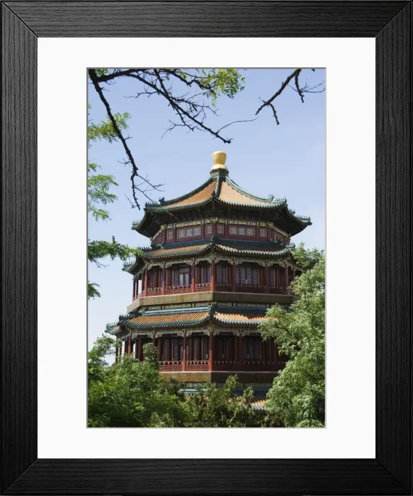 Framed Print : Tower of Buddhist Incense on Longevity Hill, Yihe Yuan (The Summer Palace) Framed Print : Tower of Buddhist Incense on Longevity Hill, Yihe Yuan (The Summer Palace)