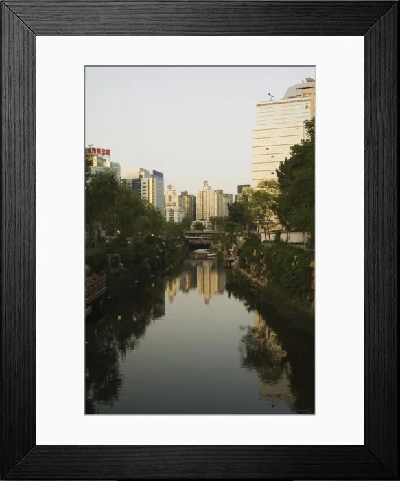 Framed Print : Downtown buildings in Xizhimen area of Beijing, China, Asia Framed Print : Downtown buildings in Xizhimen area of Beijing, China, Asia