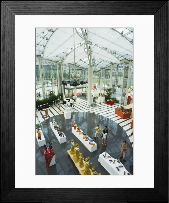 Framed Print : An art exhibition in Tsinghua Scientific Park in Wudaokou, Beijing, China, Asia Framed Print : An art exhibition in Tsinghua Scientific Park in Wudaokou, Beijing, China, Asia