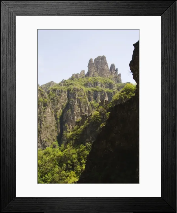Framed Print : Wan Xian mountain recreation area, Huixian city, Henan Province, China, Asia Framed Print : Wan Xian mountain recreation area, Huixian city, Henan Province, China, Asia