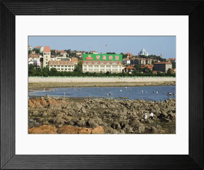 Framed Print : Seaside beach resort and host of the sailing events of the 2008 Olympic Games Framed Print : Seaside beach resort and host of the sailing events of the 2008 Olympic Games