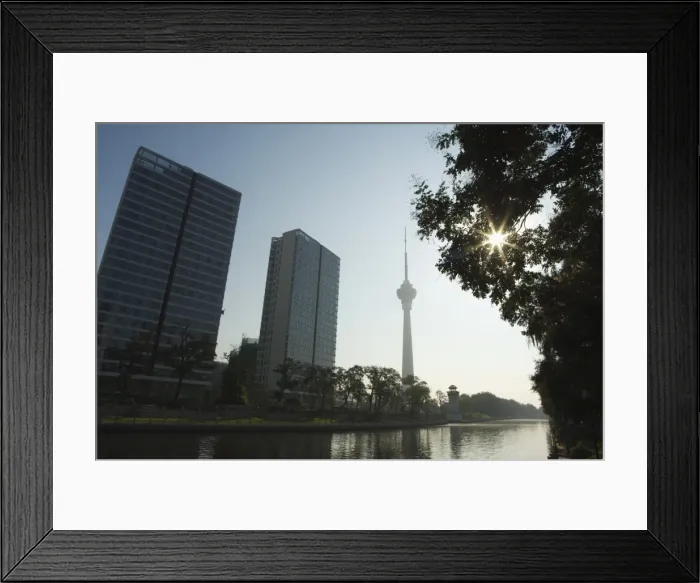 Framed Print : The CCTV Tower, China Central Television is the countrys national public broadcaster Framed Print : The CCTV Tower, China Central Television is the countrys national public broadcaster