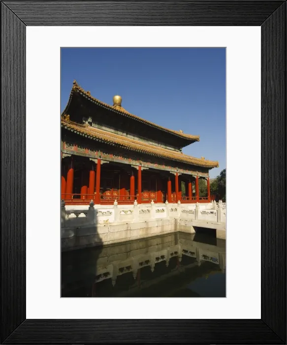 Framed Print : Confucius Temple Imperial College built in 1306 by the grandson of Kublai Khan Framed Print : Confucius Temple Imperial College built in 1306 by the grandson of Kublai Khan