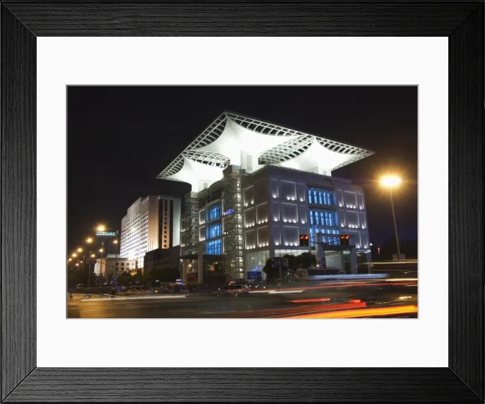 Framed Print : Urban Planning and Expo 2010 Exhibition Hall, Peoples Square, Shanghai, China, Asia Framed Print : Urban Planning and Expo 2010 Exhibition Hall, Peoples Square, Shanghai, China, Asia