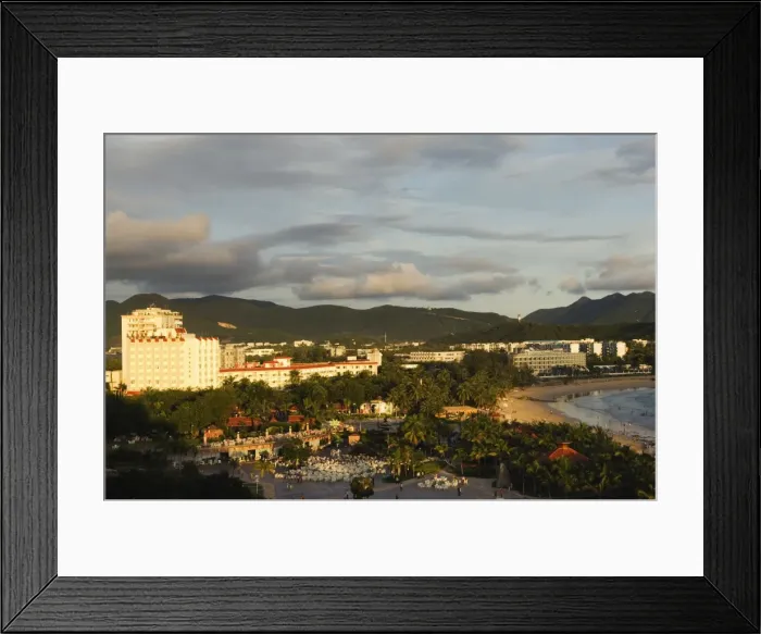 Framed Print : Dadonghai beach area, Sanya City, Hainan Province, China, Asia Framed Print : Dadonghai beach area, Sanya City, Hainan Province, China, Asia