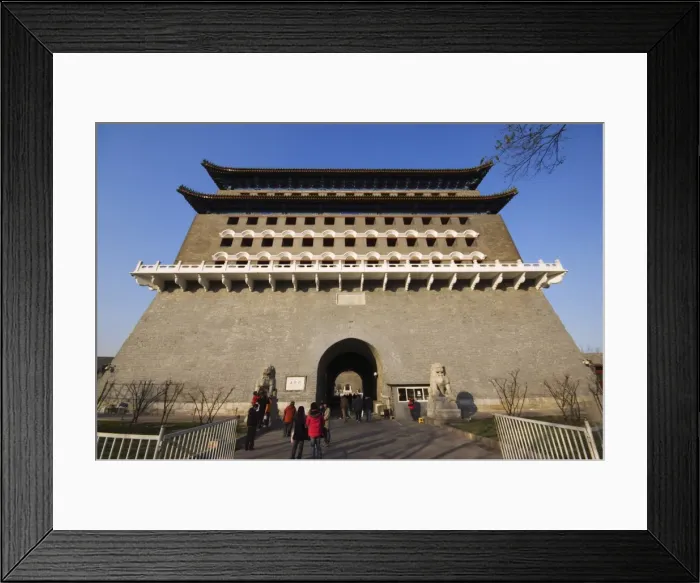 Framed Print : Car light trails at the National Stadium, 2008 Beijing Olympic venue, Beijing Framed Print : Car light trails at the National Stadium, 2008 Beijing Olympic venue, Beijing